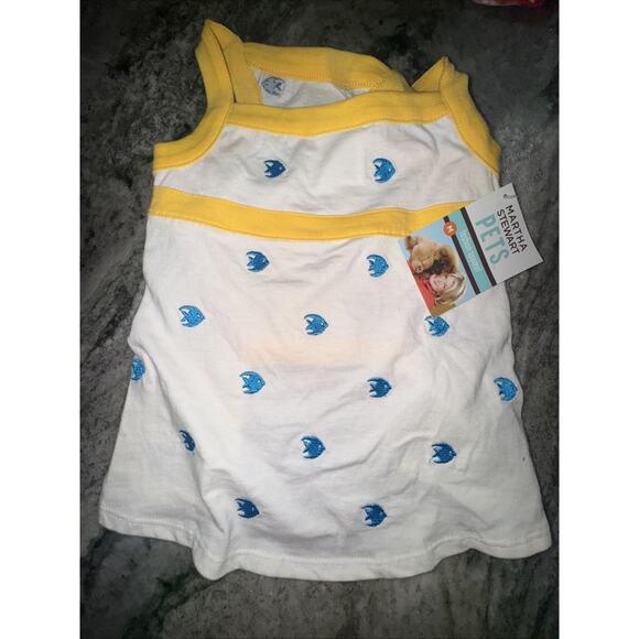 LOT OF 6 NWT MEDIUM DOG CLOTHES MARTHA STEWART BRETT MICHAELS GIRL DOG (s8) - Picture 2 of 7